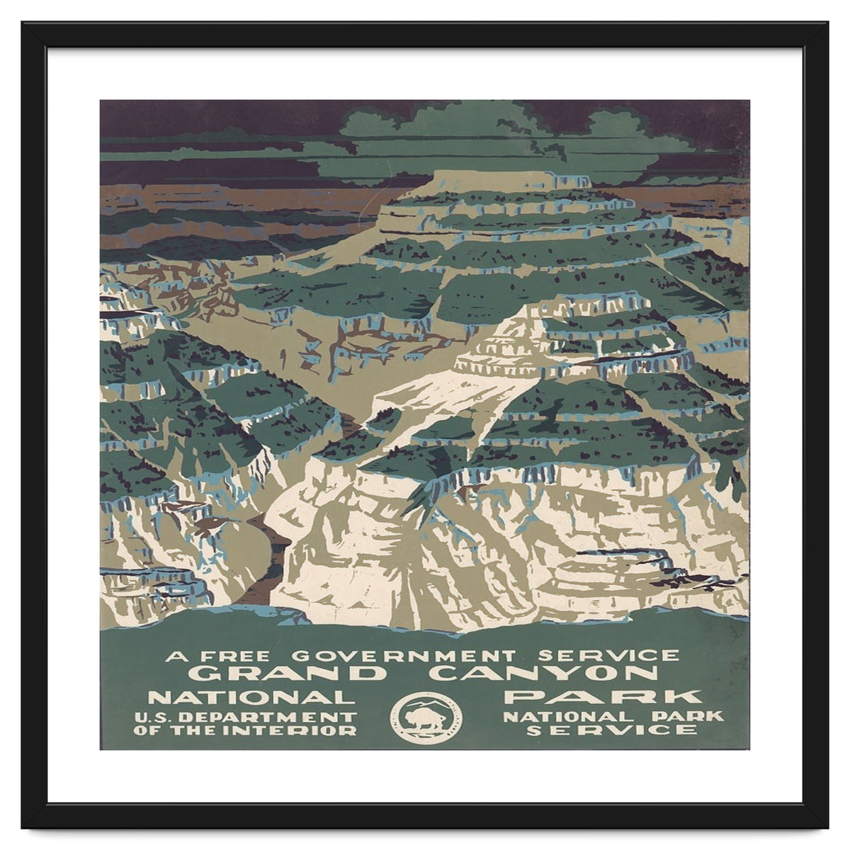 Grand Canyon Vintage Poster