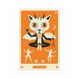 TAROT CARD CAT: THE DEVIL (Print Only) thumbnail