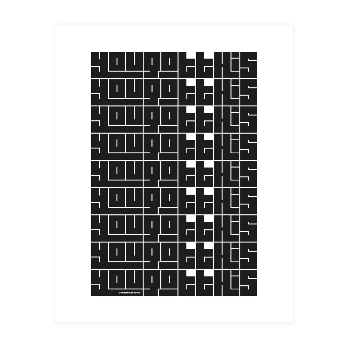 Mono You Got This (Print Only)