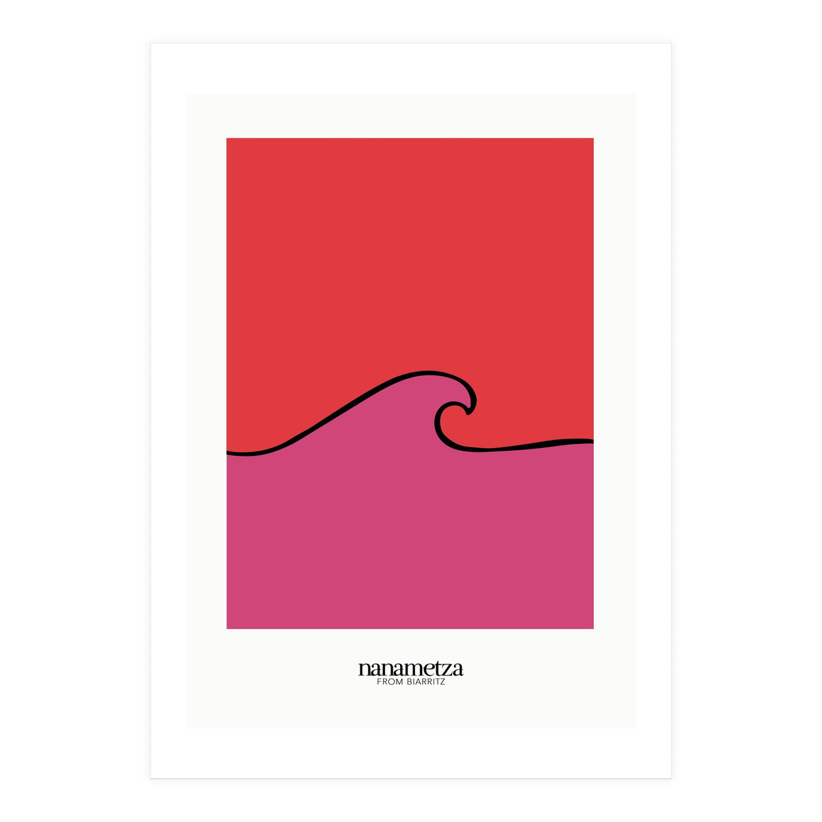 Pink Waves (Print Only)