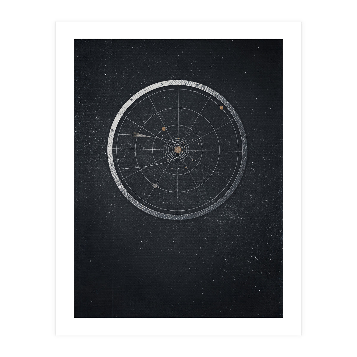 Vintage Cosmos: Hayley's comet (Print Only)