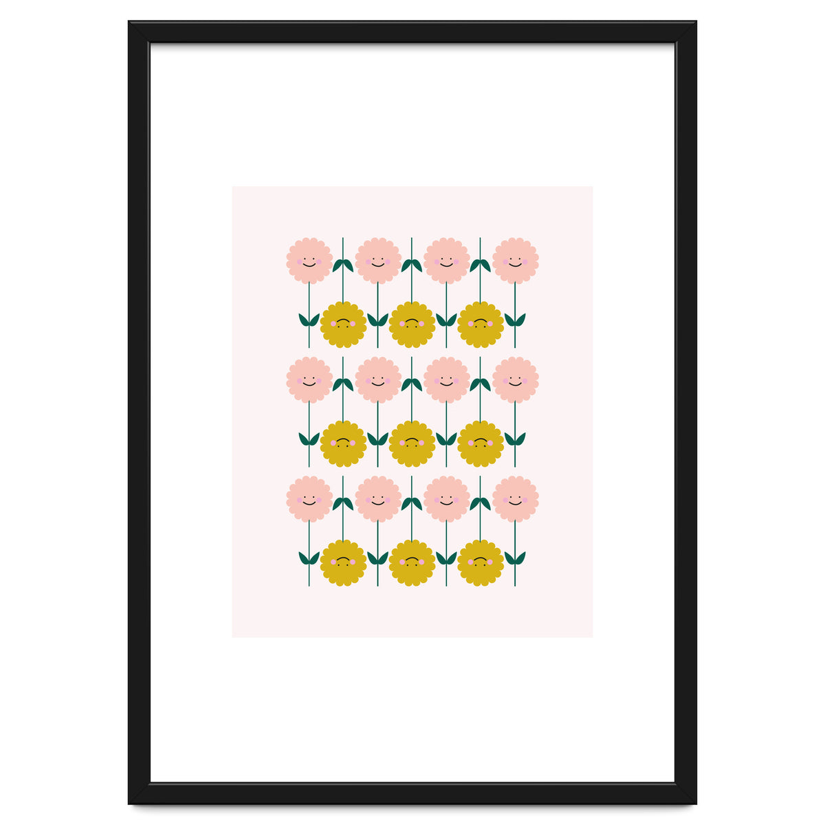 Smiling Flowers1 Rgb