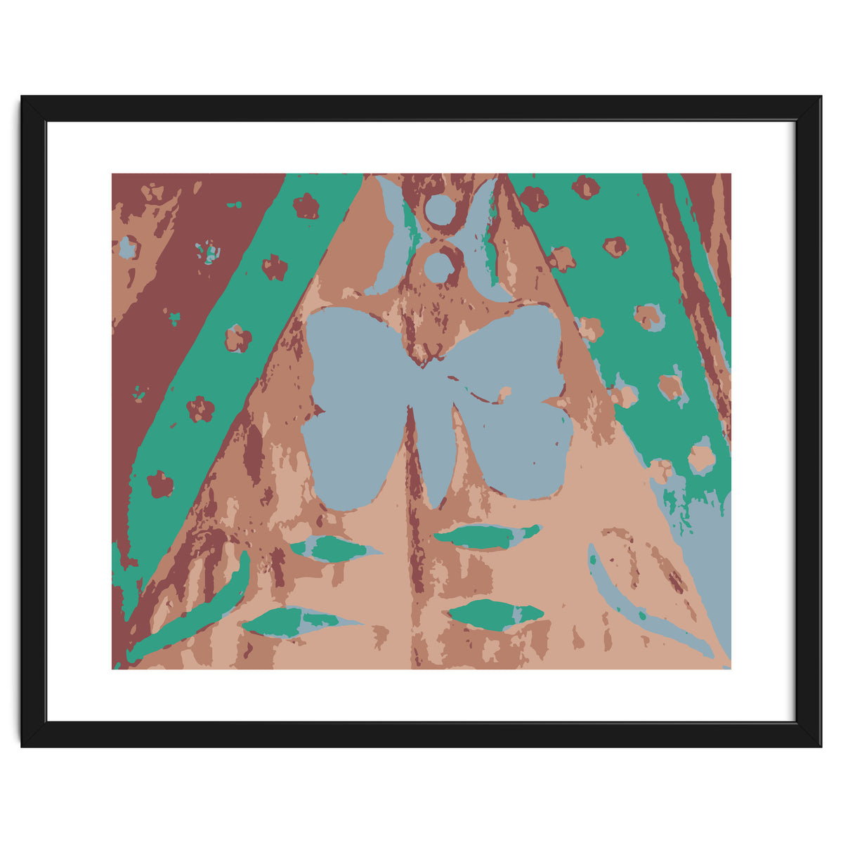 Butterfly Flower Array Art