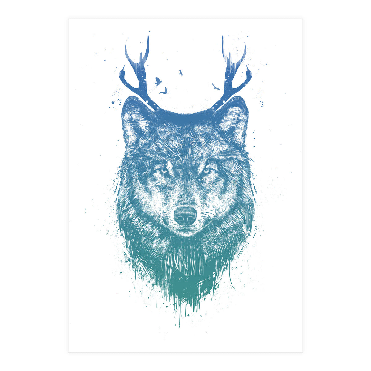 Deer Wolf (Print Only)