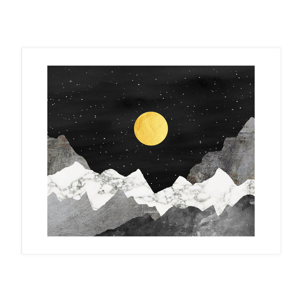 Live with Stars and Mountains (Print Only)