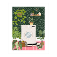 Boho Laundry Room  (Print Only)