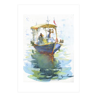 Old fishing ship (Print Only)