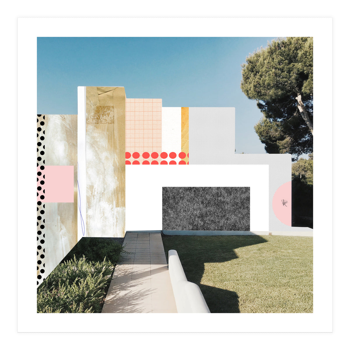 Abstract House Dream 17a (Print Only)