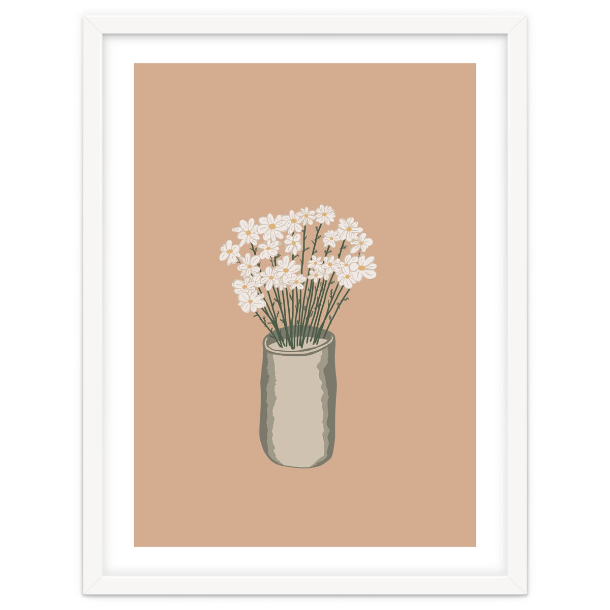 Daisies in a vase