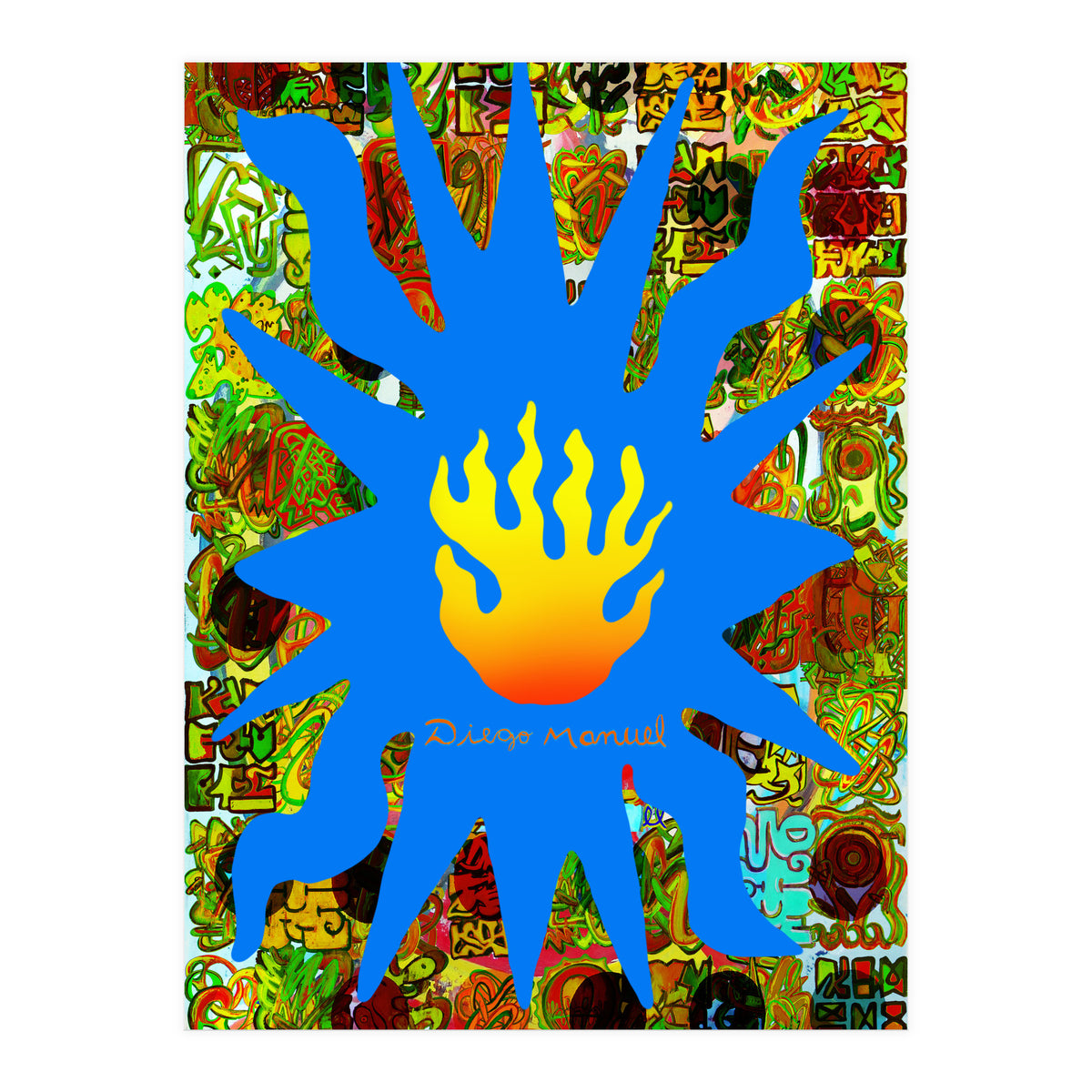 Fuego Y Graffiti 53 (Print Only)