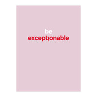 EXCEPTIONABLE (Print Only)