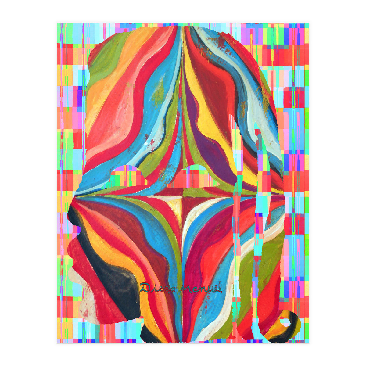 Abstracto Pop Nuevo B Nuevo 13 (Print Only)