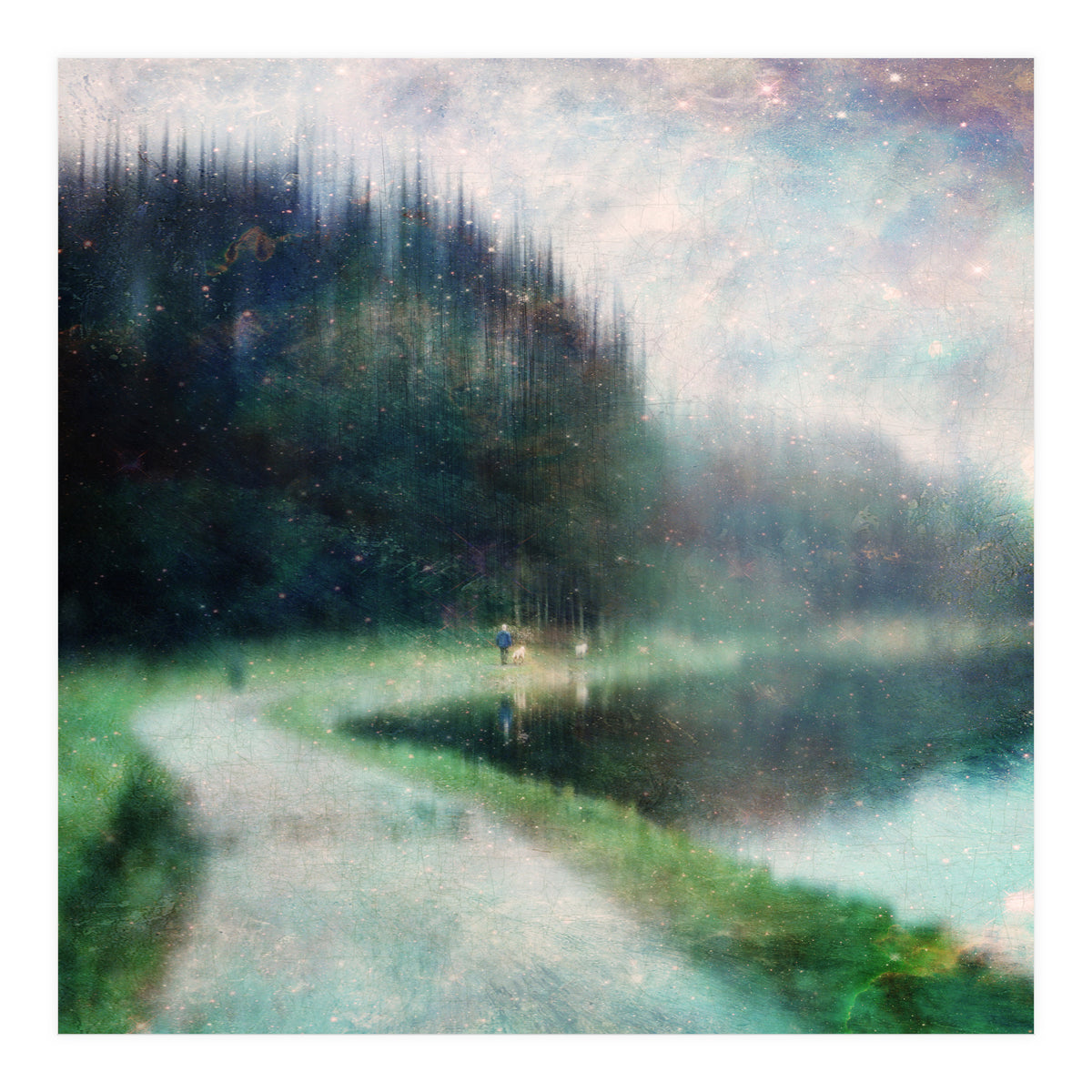 The Man With The Yellow Dog (Print Only)