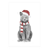 Xmas Cat (Print Only) thumbnail