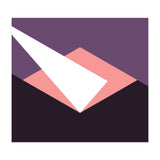 Geometric Shapes No. 59 - pink & purple (Print Only) thumbnail