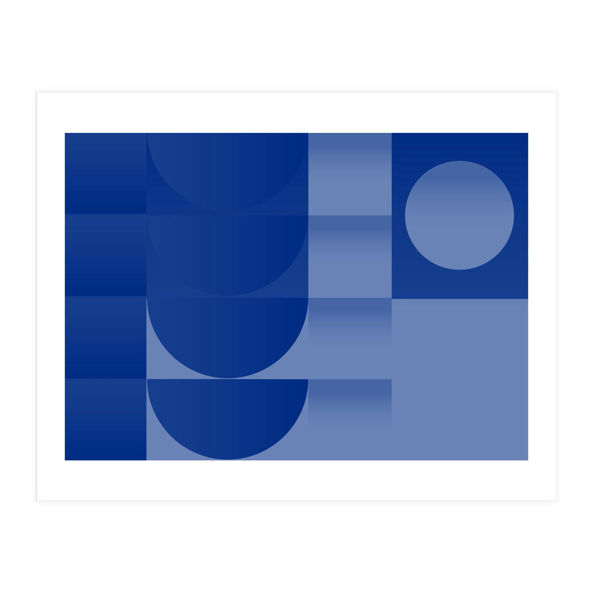 Seaside | modern blue (Print Only)