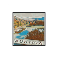 Boats on Austria. (Print Only)