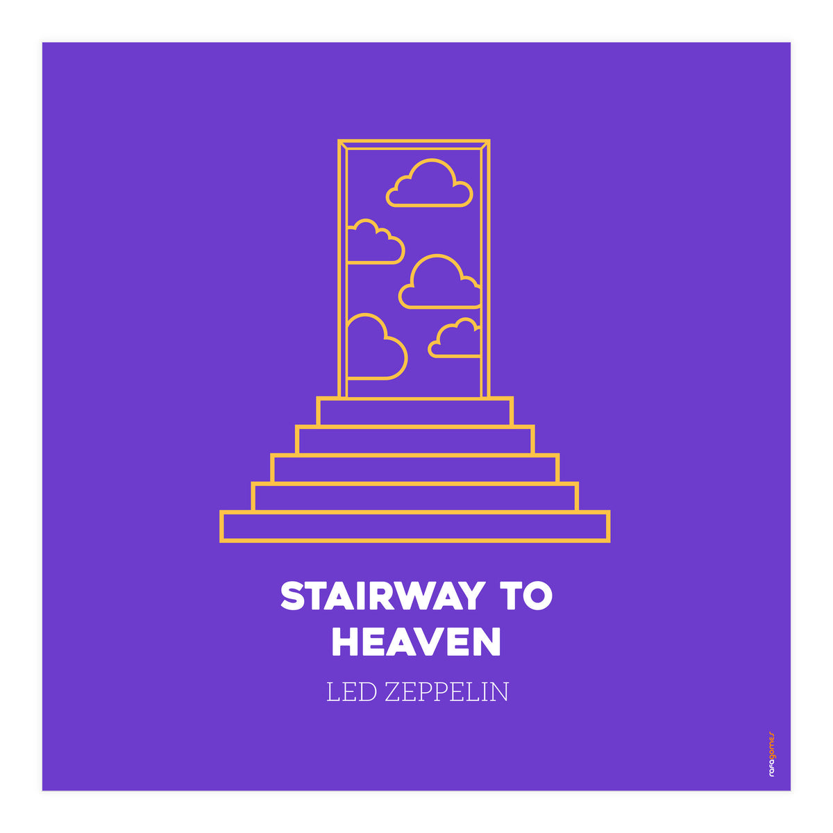 Led Zeppelin Stairway To Heaven (Print Only)