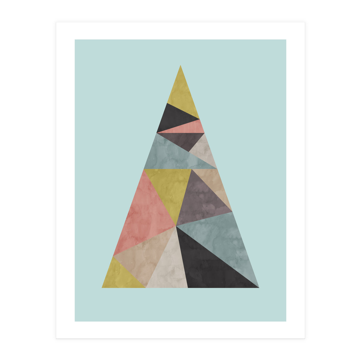 Geometric Rock III (Print Only)