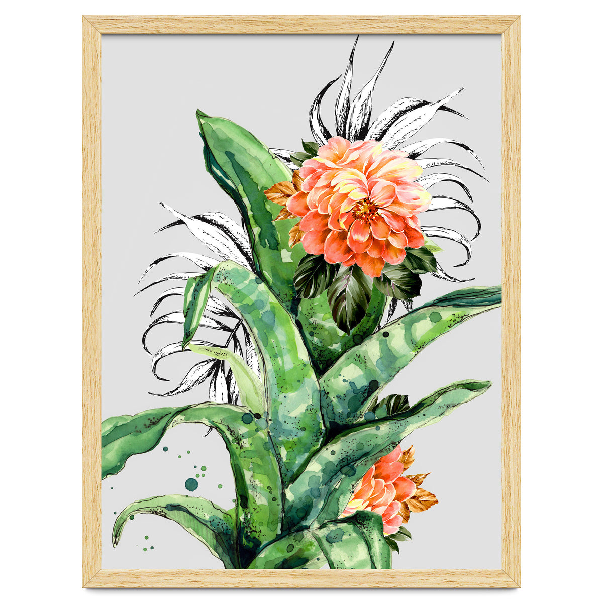 Collage of florid nature