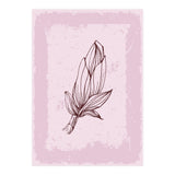 Magnolia Simple Minimal Boho - Botanical Leaves (Print Only) thumbnail