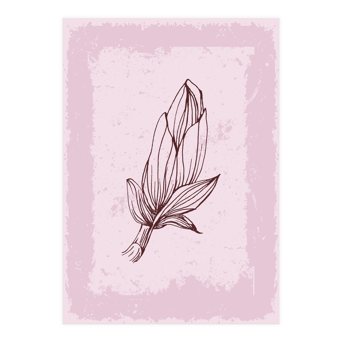 Magnolia Simple Minimal Boho - Botanical Leaves (Print Only)