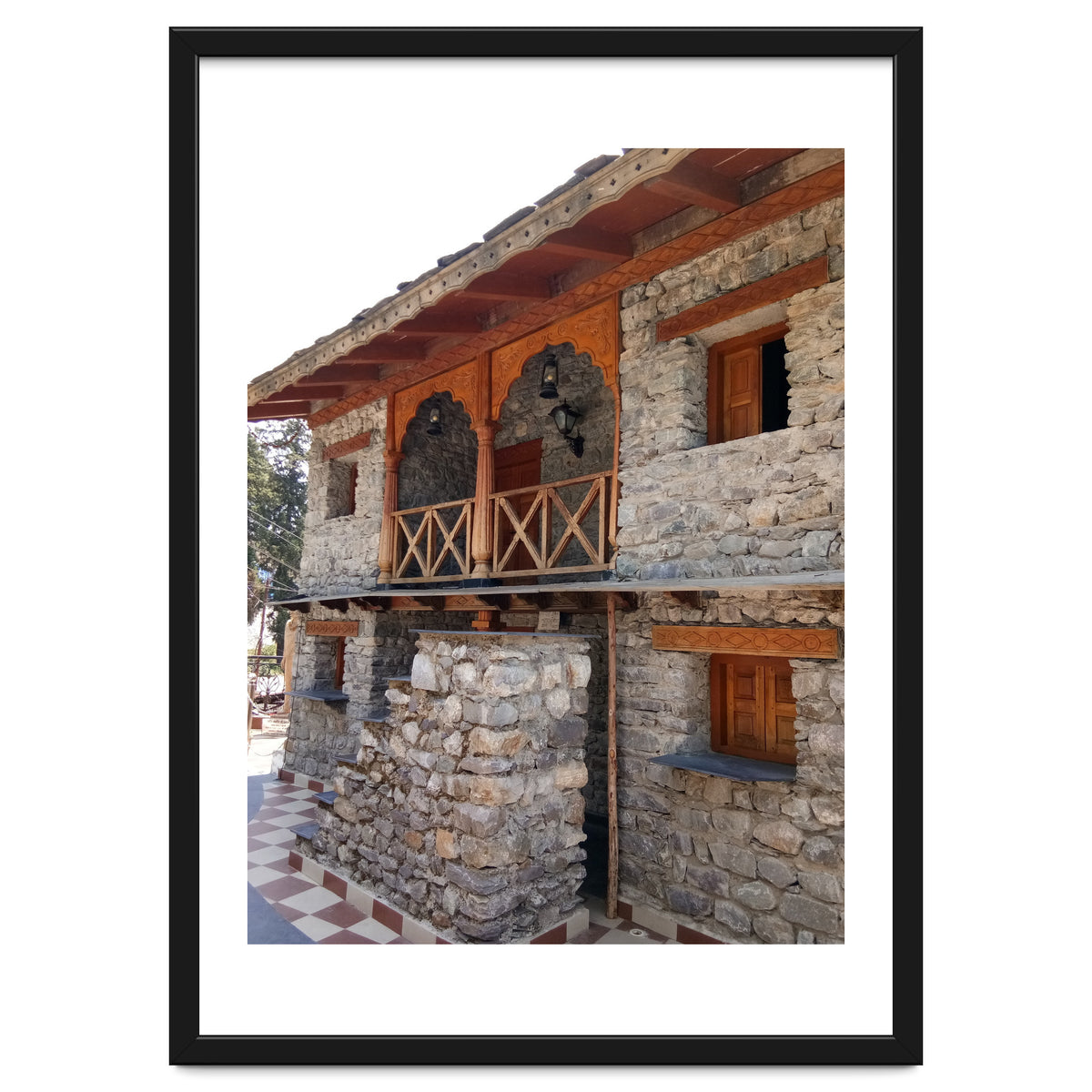 Architecture - Exposed Stone House