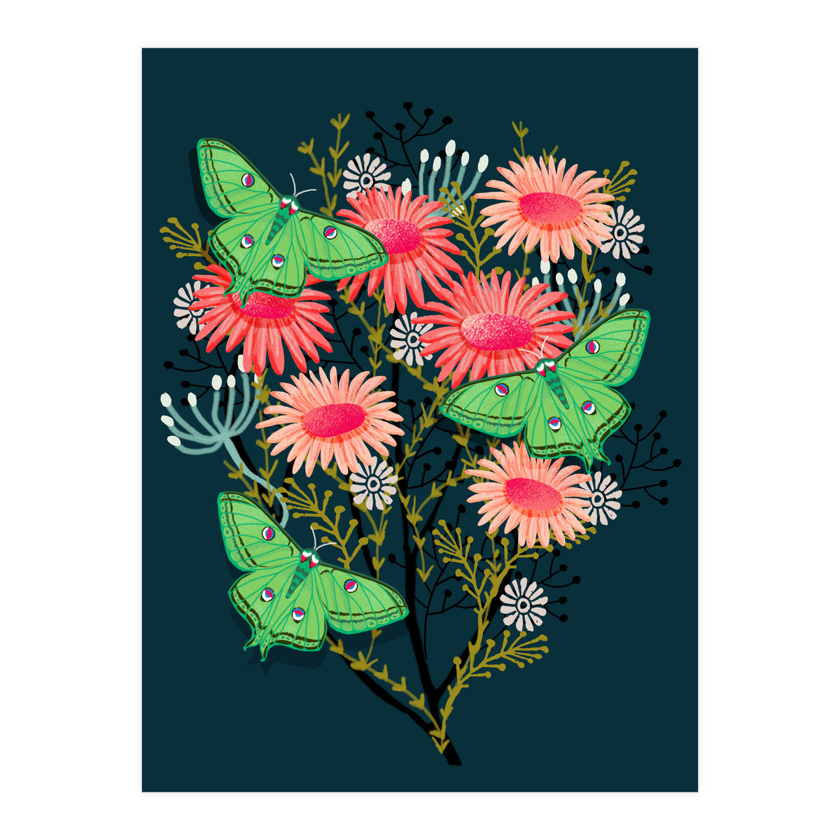 Luna Moth (Print Only)