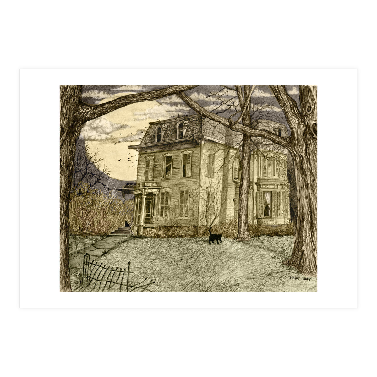 The Abandoned House (Print Only)