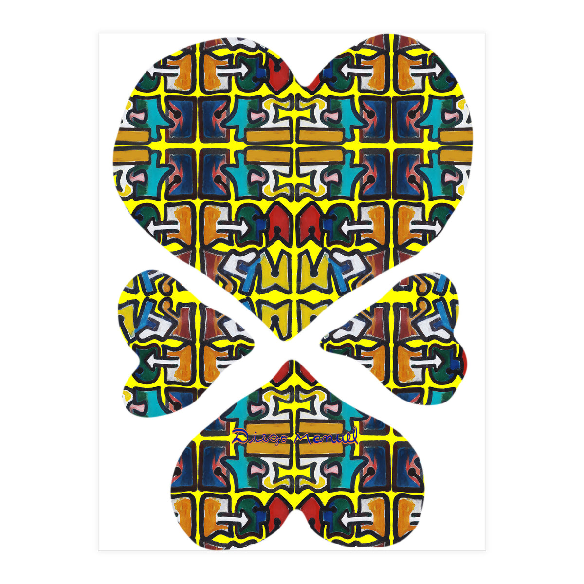 4 Corazones 9  (Print Only)