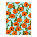 Peoni Garden | Boho Floral Meadow | Vintage Botanical Graphic Design (Print Only) thumbnail