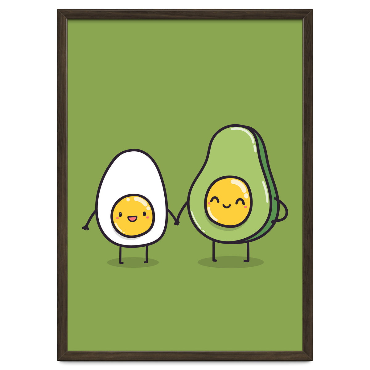 Egg Avocado best friends