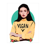 Vegan Chick (Print Only) thumbnail