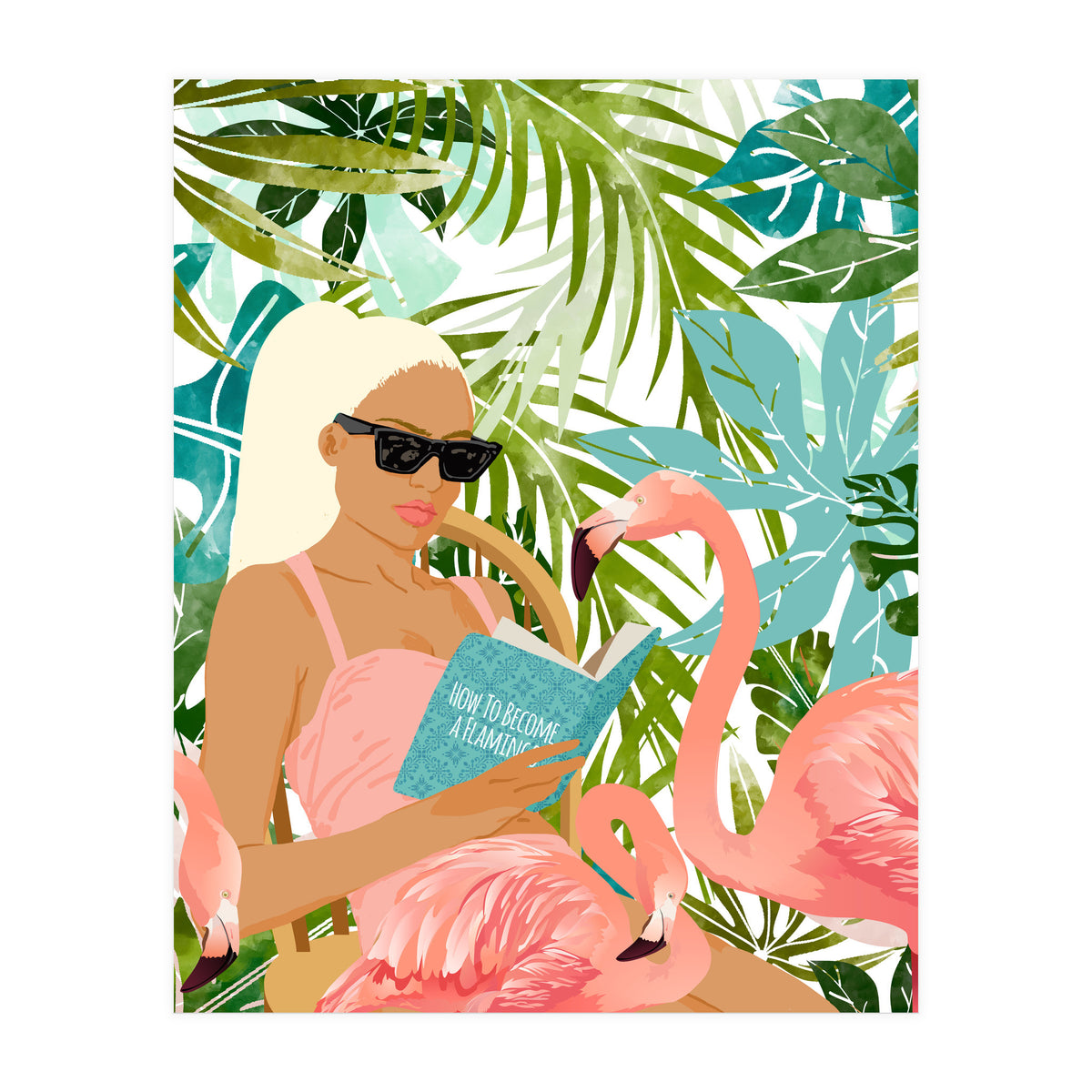 How To Become A Flamingo (Print Only)