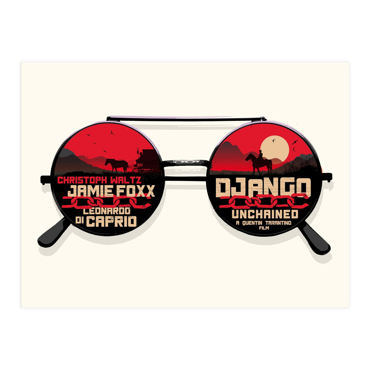 Django movie poster (Print Only)