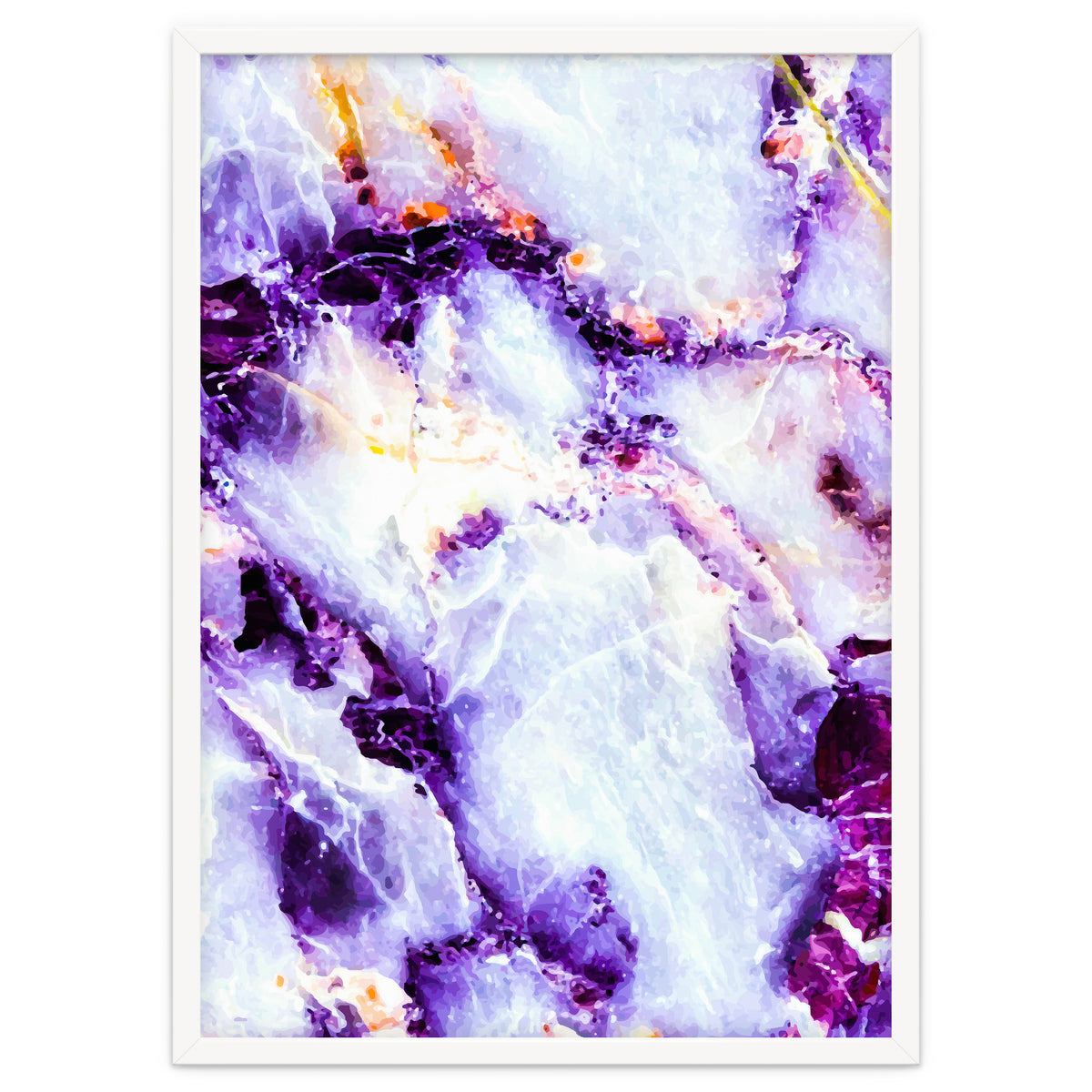 Purple marbling I