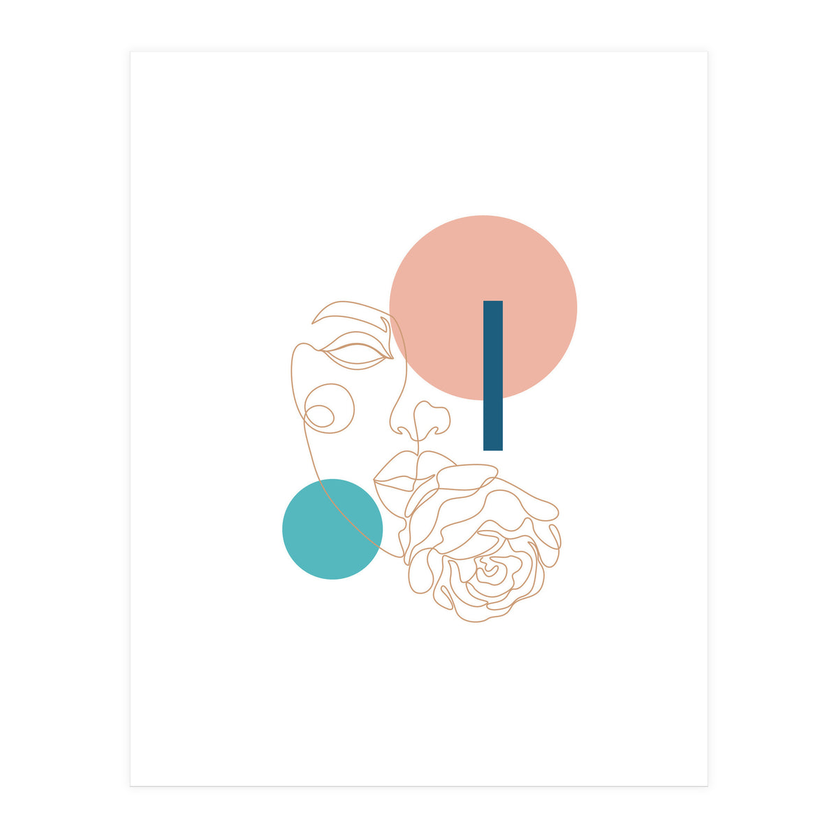 rose lady (Print Only)