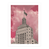 Pink Sky In São Paulo Banespa (Print Only) thumbnail