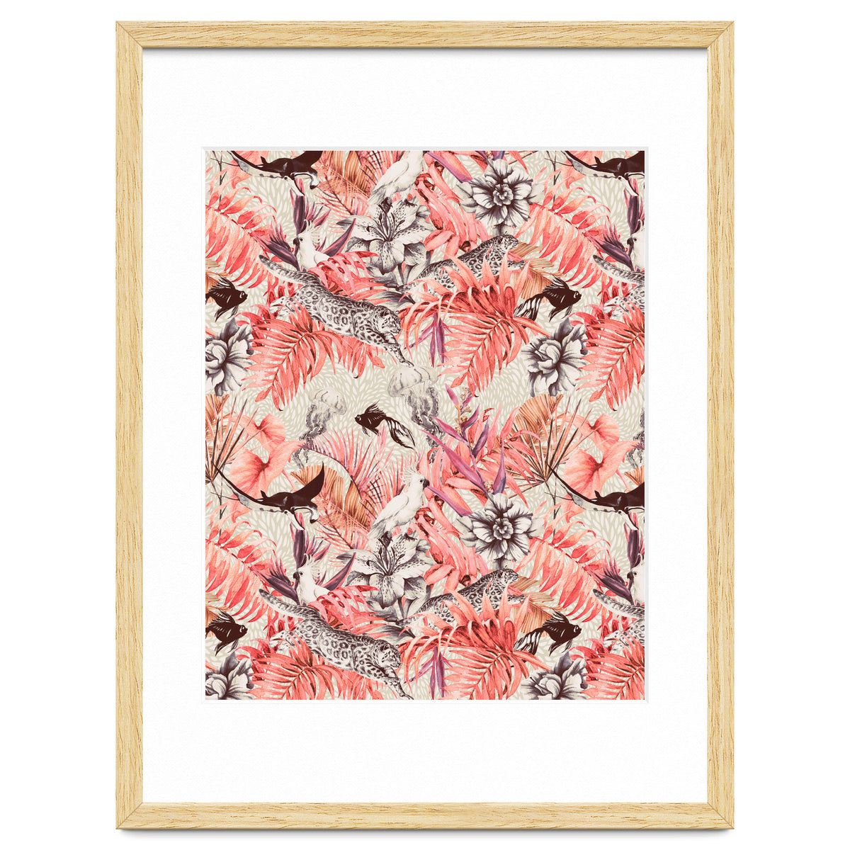 Tropical paradise pink