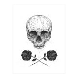 Skull N Roses (Print Only) thumbnail