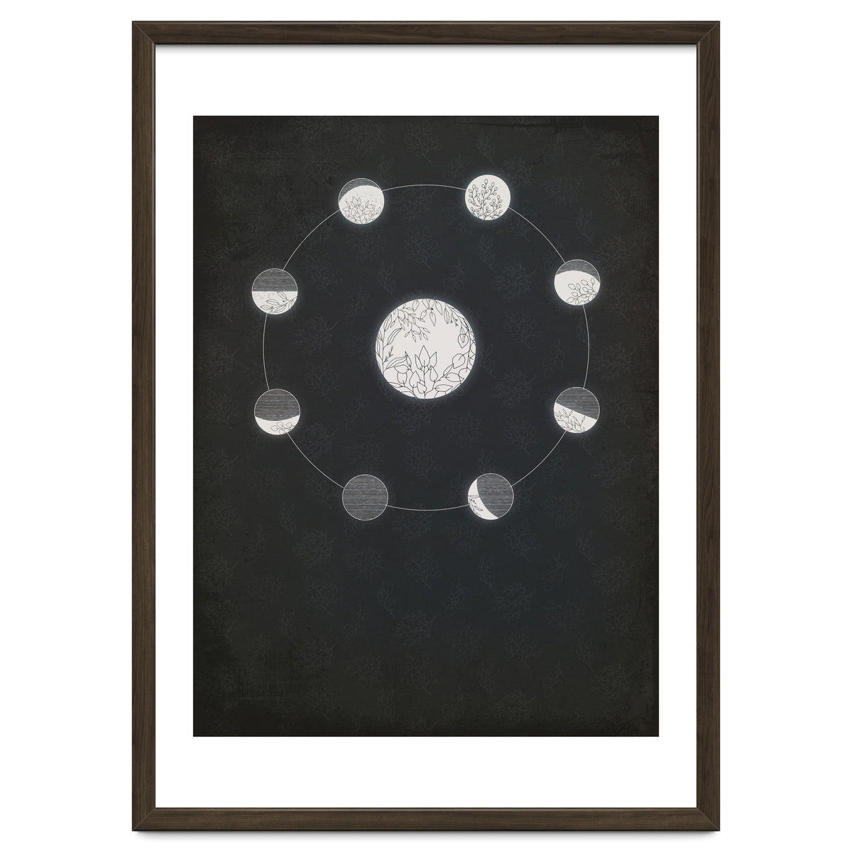 Floral moon phases