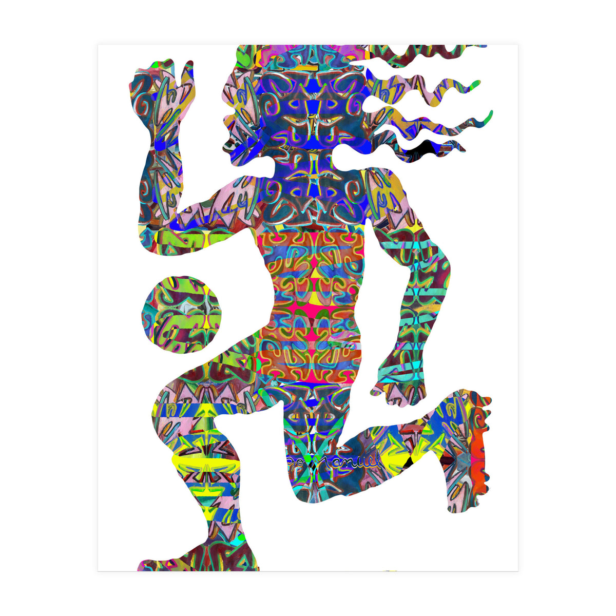 Jugador Nuevo 1 24  (Print Only)