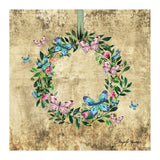 Wreath #Flowers & Butterflies#Royal collection (Print Only) thumbnail
