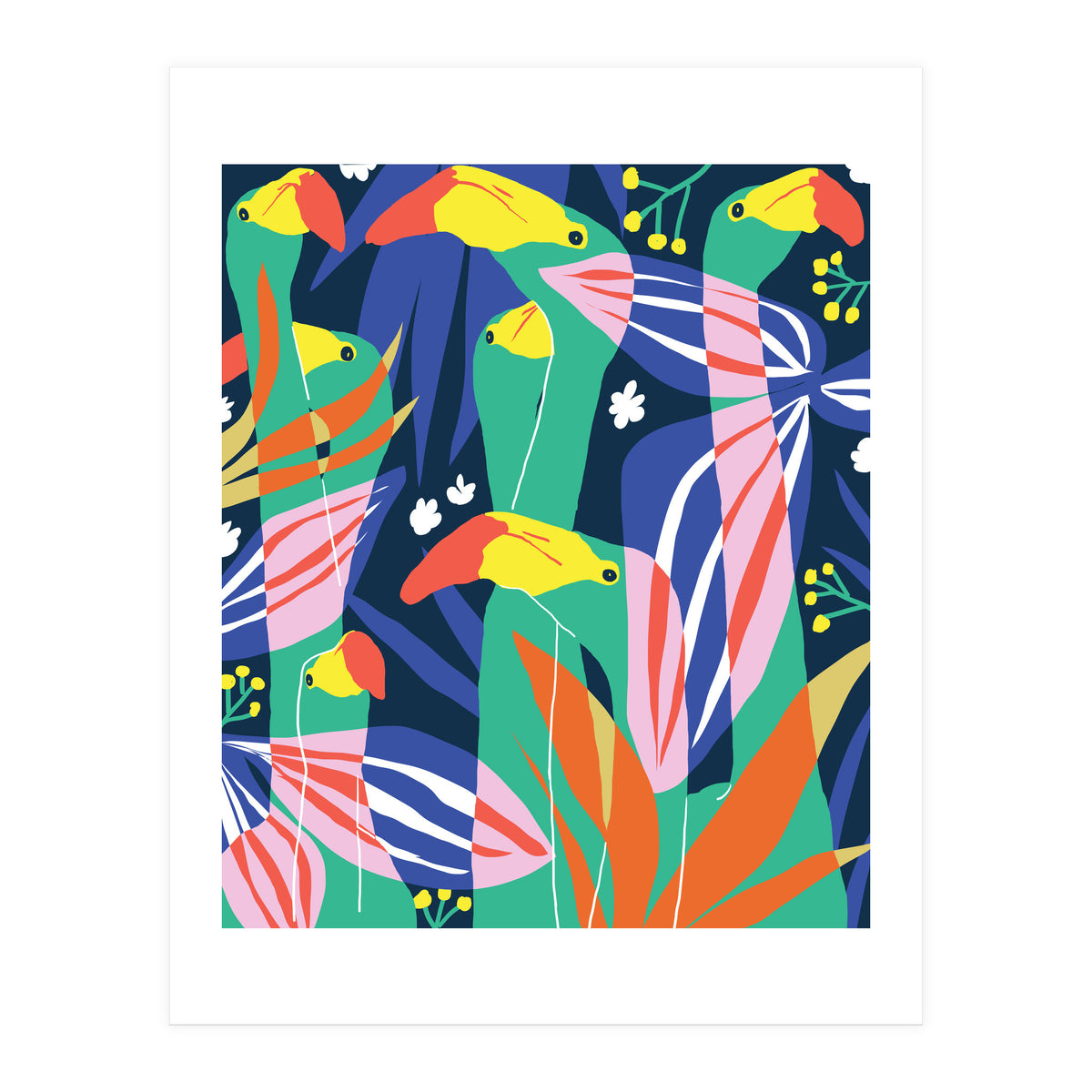 Don't Give A Flock (Print Only)