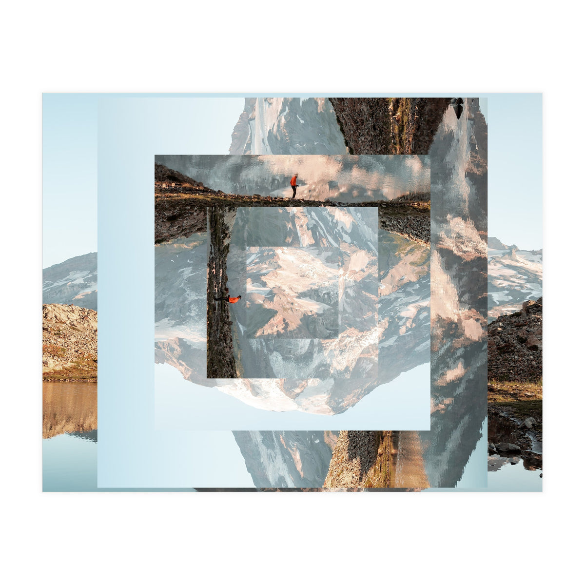 Quadratur 4 · Mountain View (Print Only)