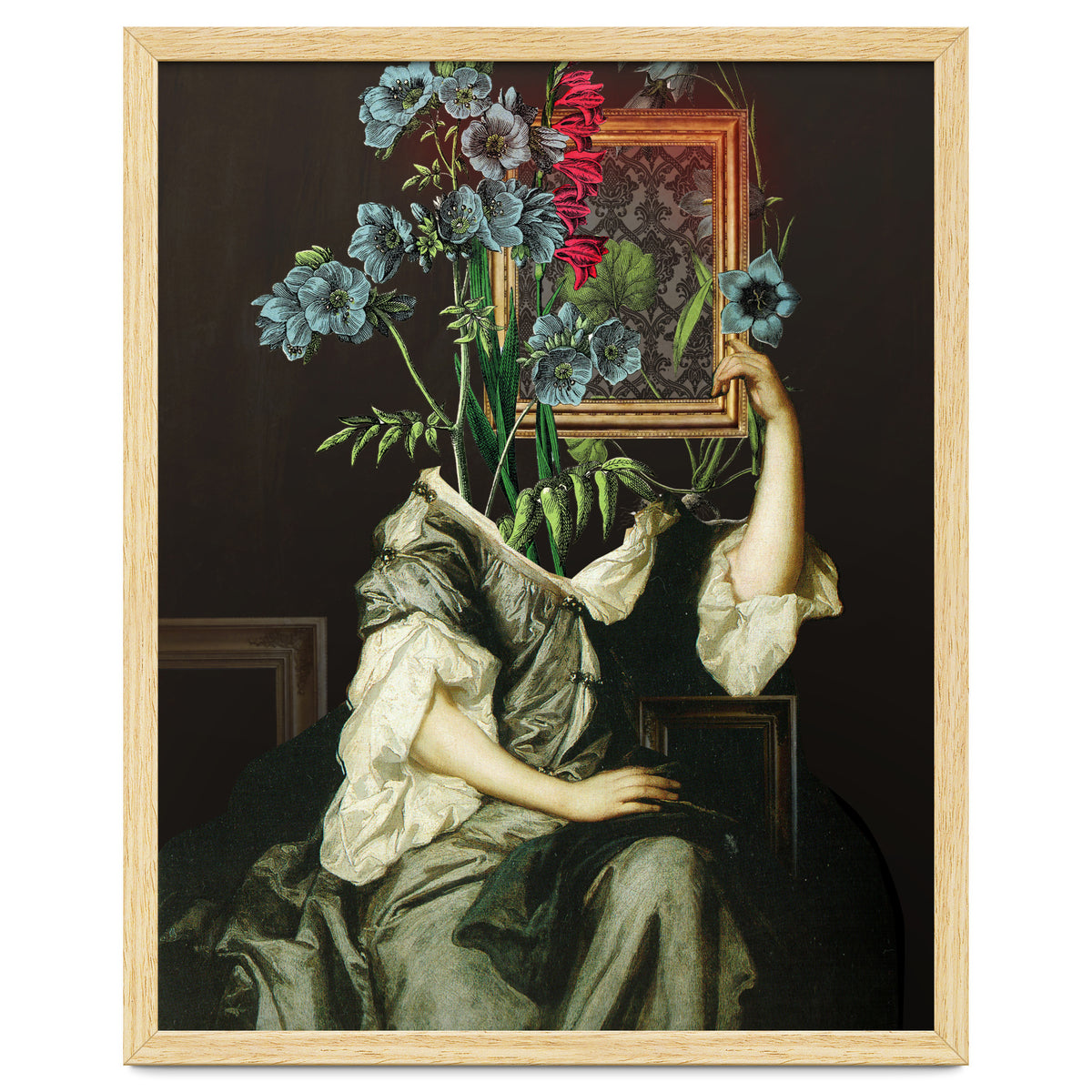 Florales Portrait Disatster