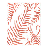 Abstract Terracotta Leaves 2 - Burnt Orange (Print Only) thumbnail