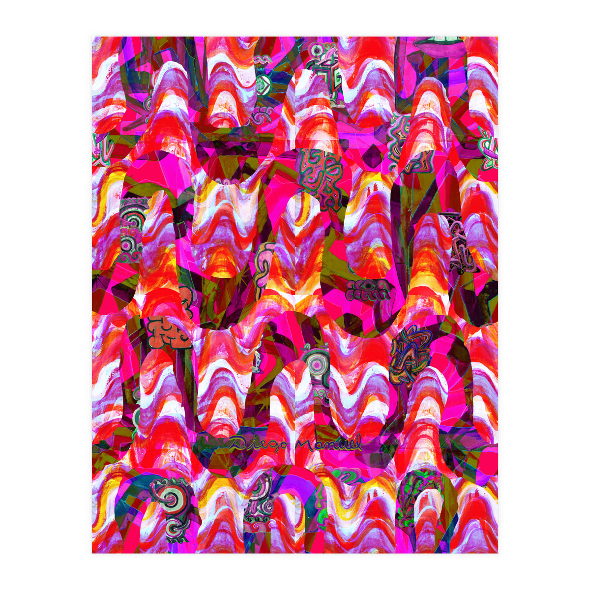 Pop Abstract 15 (Print Only)