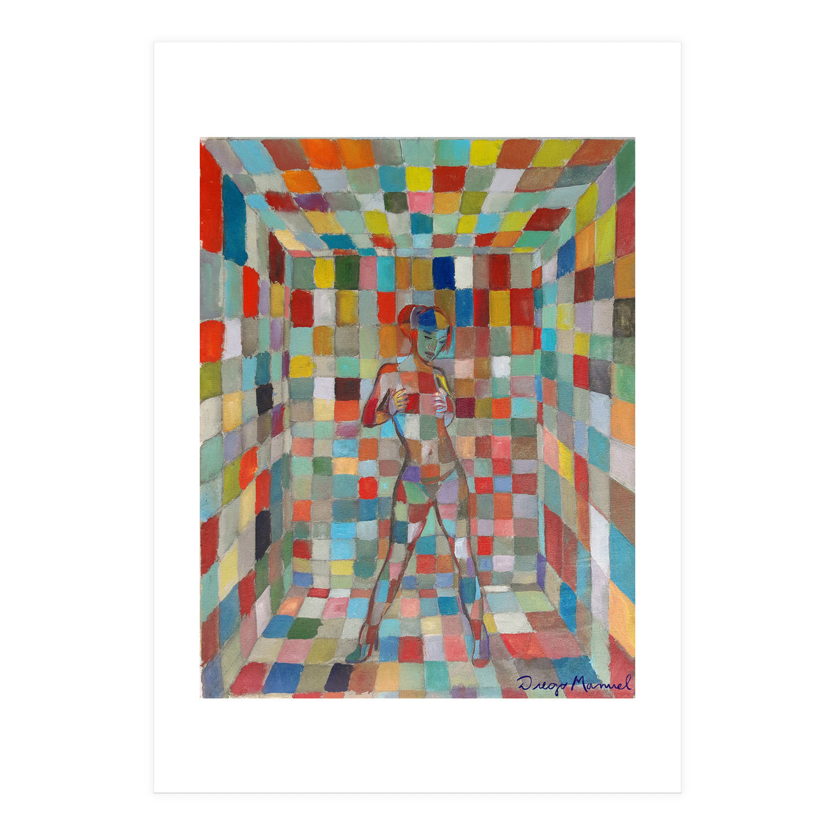 Chica Cubista (Print Only)