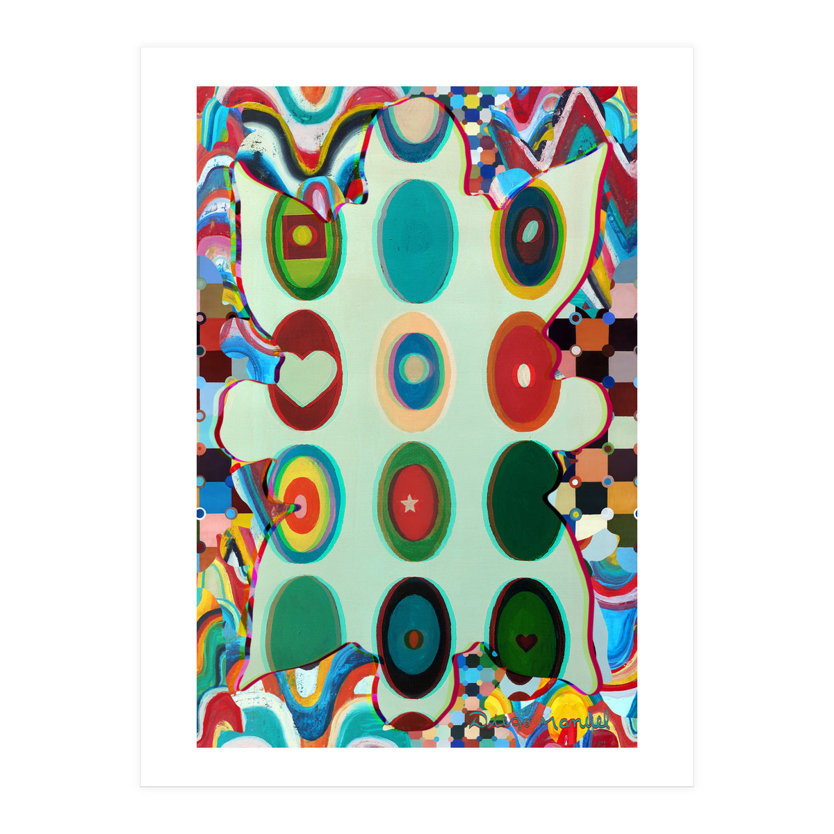 Pop Abstract 2023 Tapiz 96 (Print Only)
